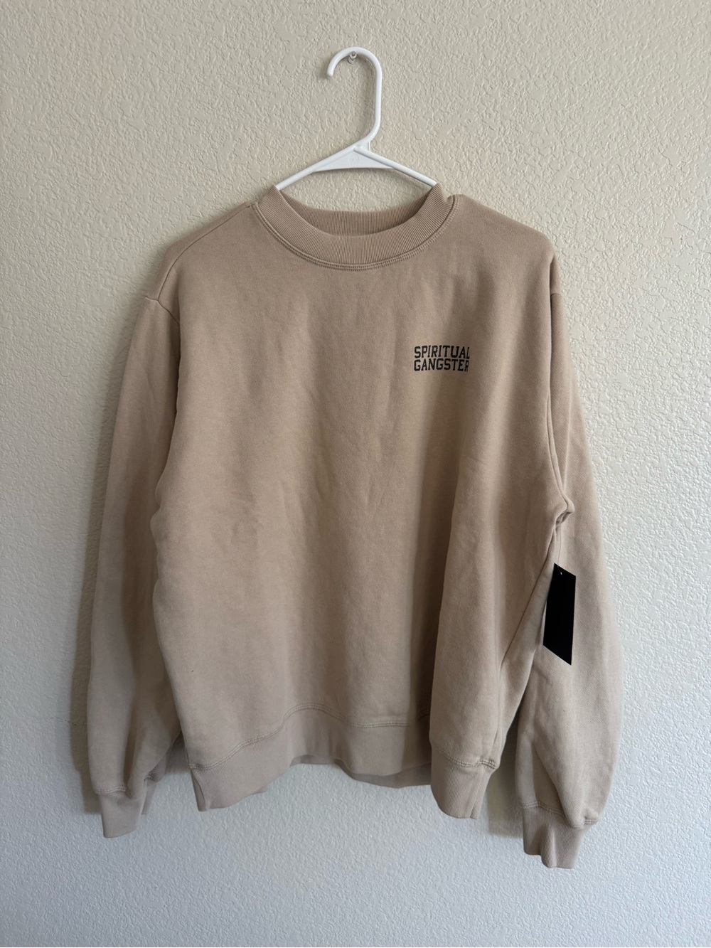 Spiritual Gangster Men’s Crew Sweater - Small NWT